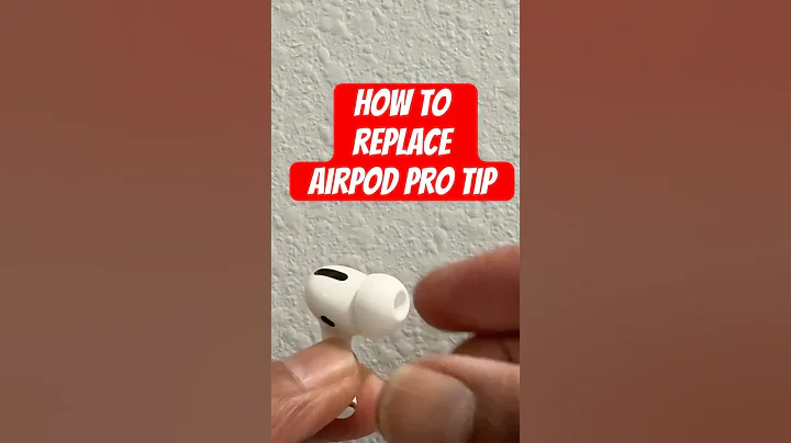 Quick and Easy: How to Change AirPods Pro Ear Tips #shorts