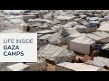 Palestinians form new bonds inside displacement camps