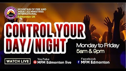 Control Your Day Wednesday 9th July 2025 @ 5am UK