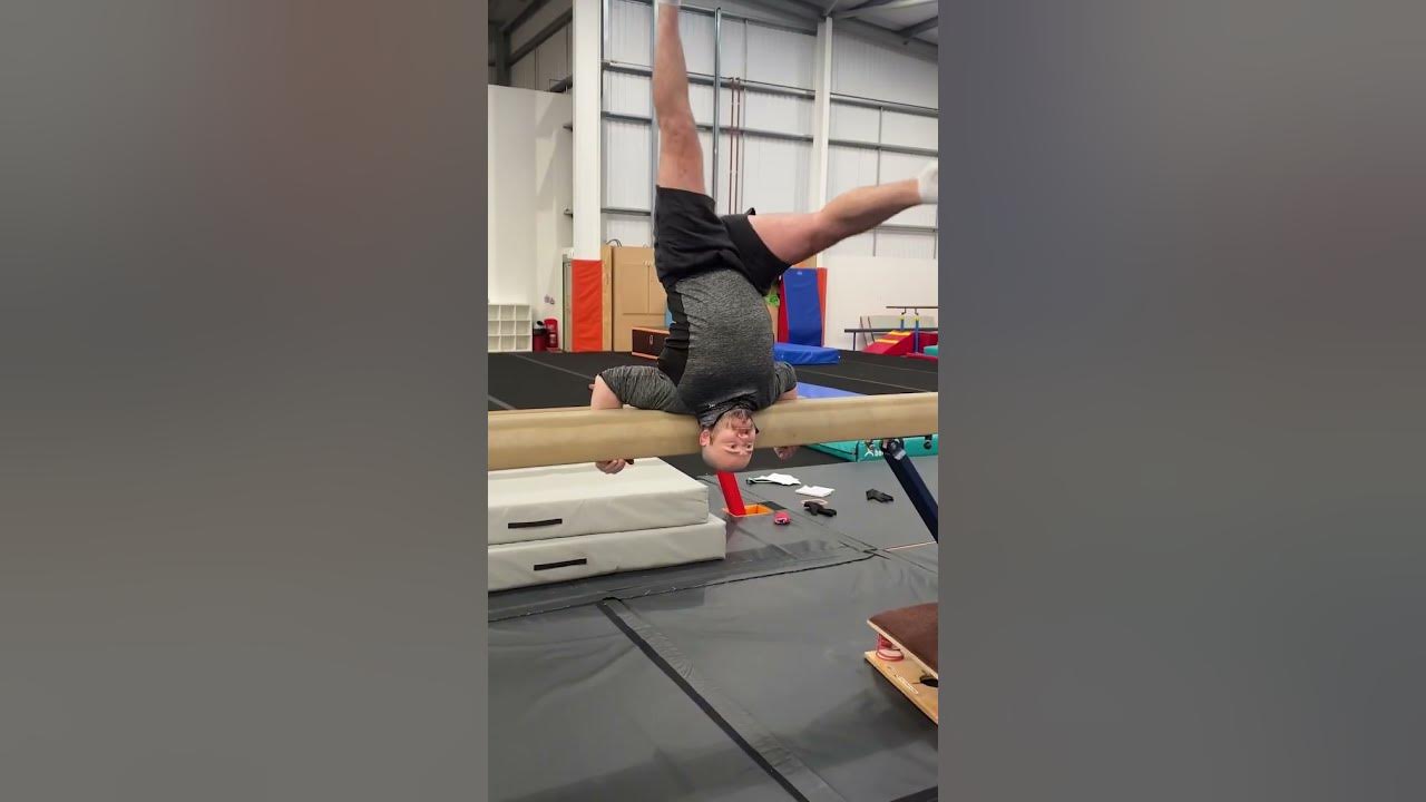 Trying INSANE Balance Beam Mounts Part 1 YouTube