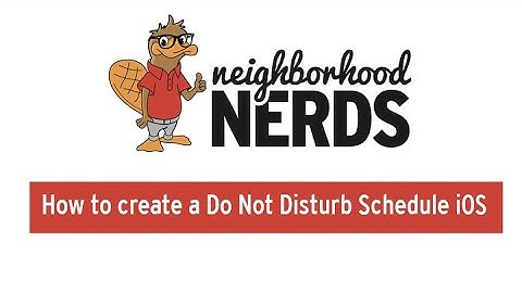 How to Create a Do Not Disturb Schedule in iOS | Gizmo