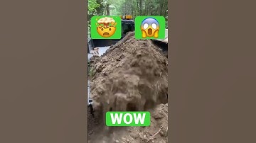 How to easily unload a truck full of dirt