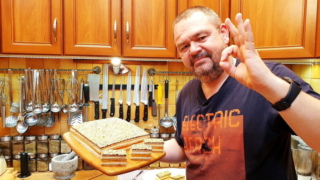 Mézes krémes grízes krémes @Szoky konyhája