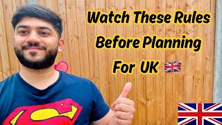 Watch These Rules Before Planning For UK 🇬🇧 #uk #studentinuk #studyvisa #2024