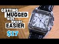 Too good to be true budget cartier square inspired 38mm automatic watch review for 17