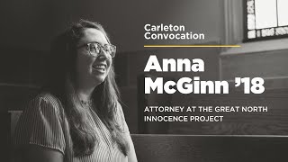 Carleton Convocation with Anna McGinn ’18 | May 2, 2025