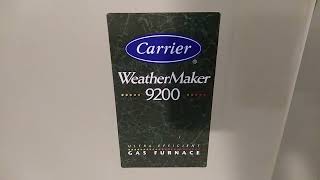 Carrier Weathermaker 9200 HVAC System