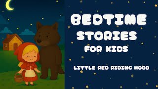 Little Red Riding Hood ❤️🌙 | Bedtime Story for Kids | Black Screen Sleep Story for Children screenshot 4