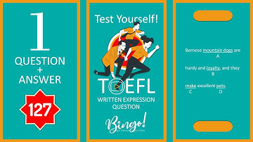 TOEFL Grammar Practice #127 | Written Expression Question (Parallel Structure / Adjectives)