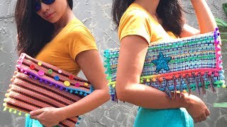 DIY Mat Clutch || Cara Membuat Clutch dari Keset
Forget branded clutch that costs a brain operation. Lets make a cute one, with mat (rag rug). Make one of a kind DIY clutch design of your own ! DIY Mat Clutch || Cara Membuat Clutch dari Keset