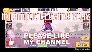 Mini Millitia Game Play . Tips And Tricks