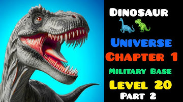 Dinosaur 🦕 🦖 Universe/ Chapter 1 level  20 Part 2nd/ Firelands  area 🔓/ Gameplay