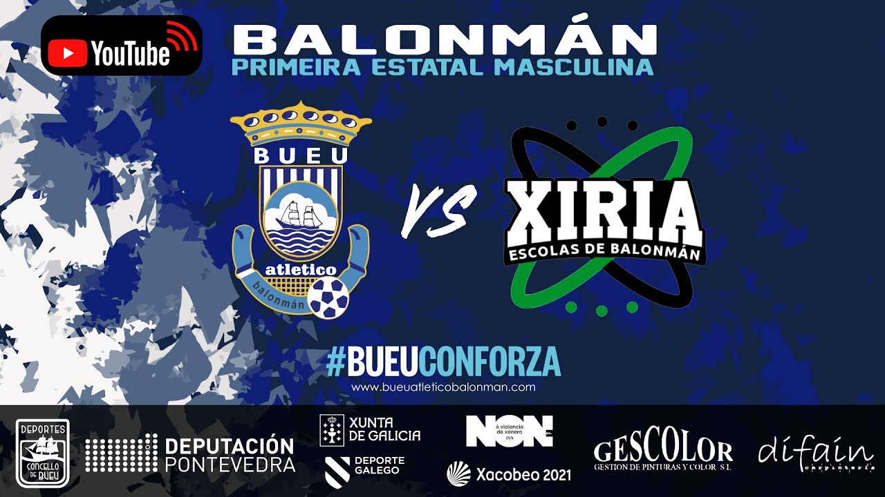 Bueu vs Xiria | Streaming Partido 1ª Nacional Masculino
