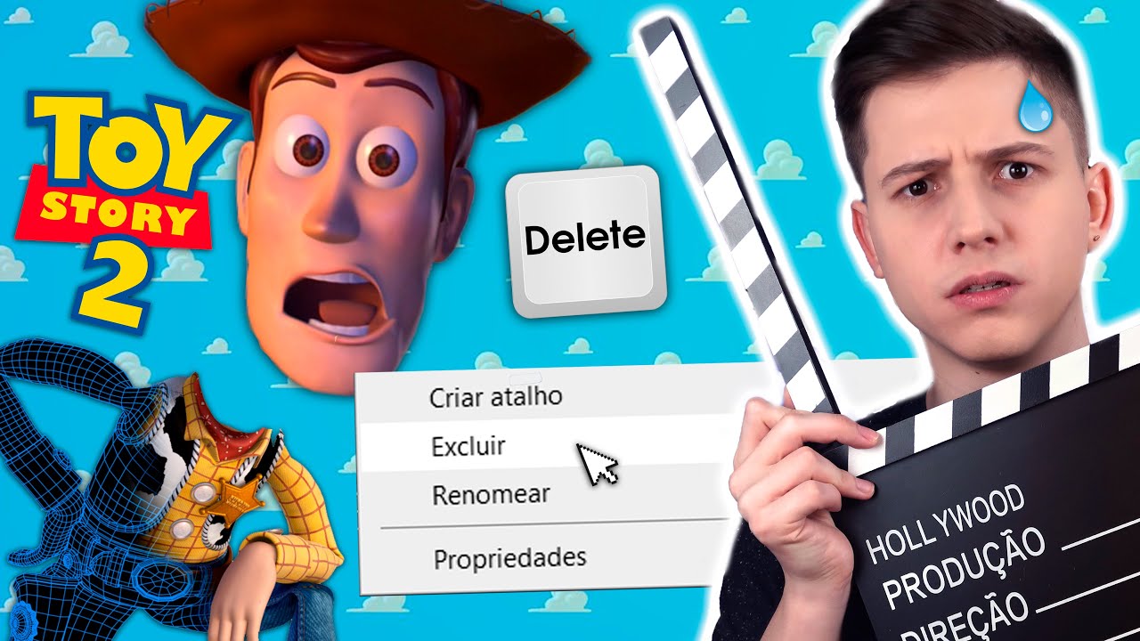 Por que a PIXAR DELETOU Toy Story 2 DUAS VEZES?