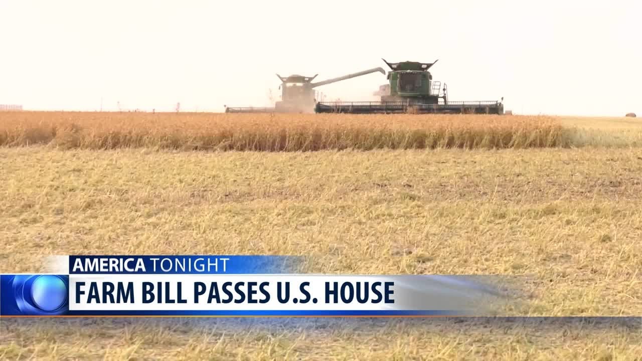 United States House of Representatives passes Farm Bill