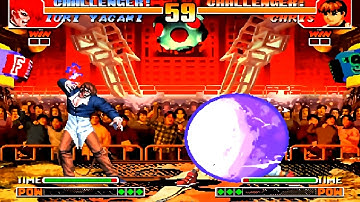 [TAS] Orochi Iori VS Orochi Chris Kof 97 PS1