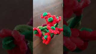 pipe cleaner flower pot created by chandan shirodker