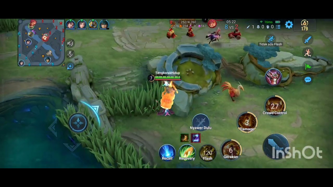 Push Solo Rank pakai Hero dari Role Tank Penghancur Jagat Eternal Explorer Honor Of Kings.Bantai Bos