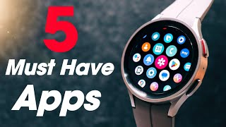 5 Must Have Apps For Your Samsung Galaxy Watch 5 PRO screenshot 1
