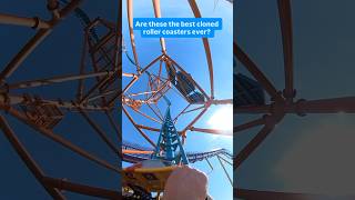 Who like Sky Rocket 2 model roller coasters? #rollercoaster #buschgardenswilliamsburg