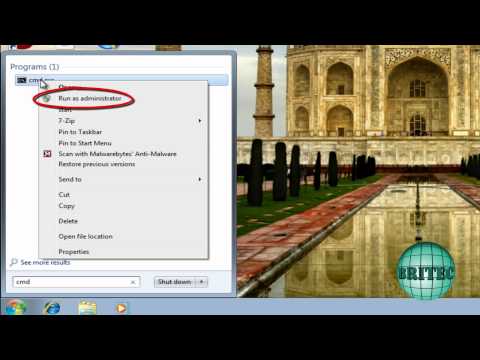Fix Rundll32.exe Error Corrupted, Missing or Damaged on Windows 7 by Britec