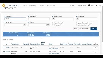 Add Manual Transactions and Adjustments