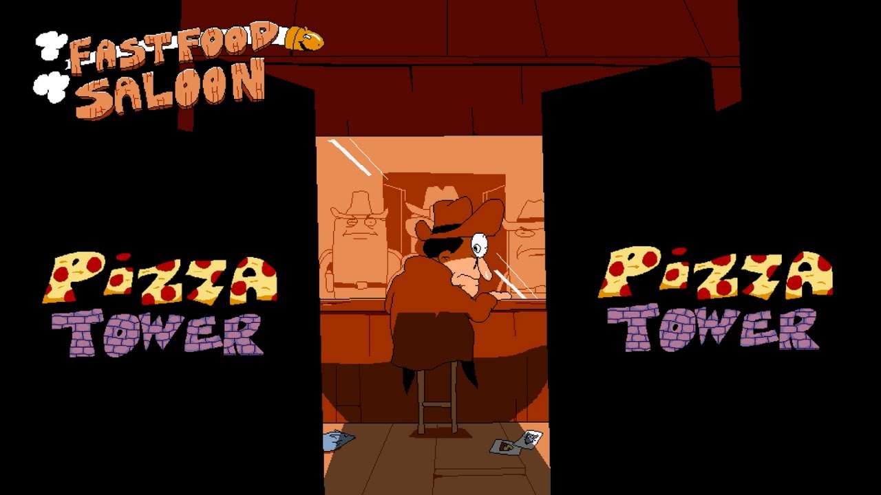 Pizza Tower Fast Food Saloon GAMEPLAY YouTube