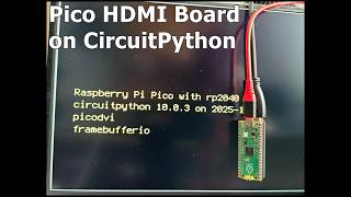 Pico HDMI Board on CircuitPython