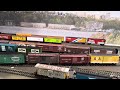Yard move on my N scale layout with two ALCO S-2 locomotives thumbnail