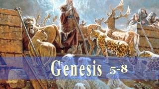 GENESIS Audio Book, Holy Bible, KJV Audio Chapters 5-8