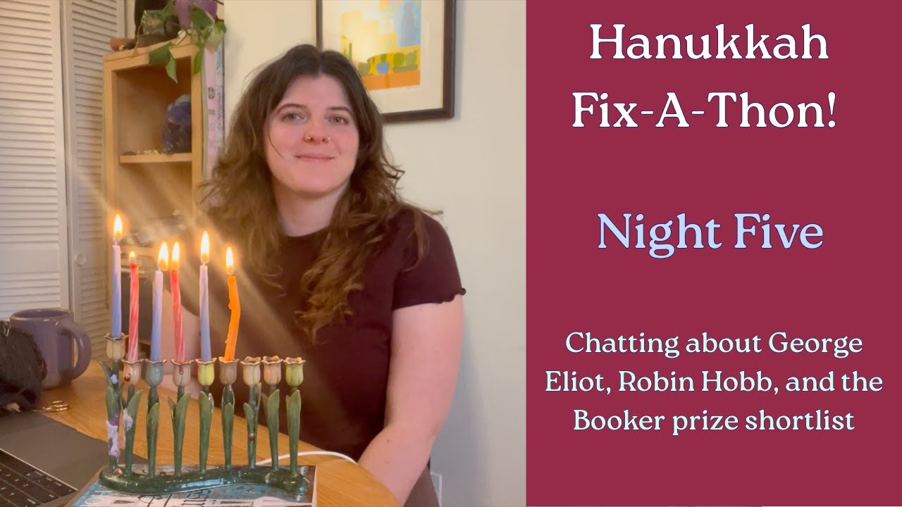 Ханукальный марафон по ремонту! День пятый: Делаю заплатку на носке и обсуждаю книги, которые про...