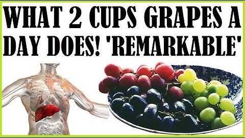 What 2 Cups Of Grapes A Day Does! Results Are 