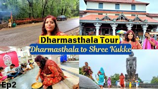 Dharmasthala Tour-Temple,Food,Sowthadka Ganesh|Dharmasthala to Subramanya roadtrip|Karaj Vlog|Ep2 screenshot 4