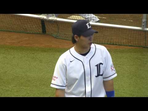 20131012 ライオンズウォーミングアップ２　＠西武ドーム