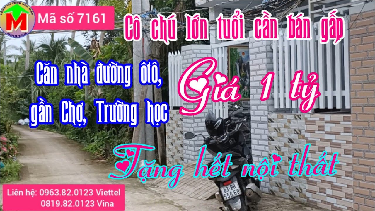 Cô lớn tuổi cần bán gấp căn nhà tặng nội thất, gần... - youtube