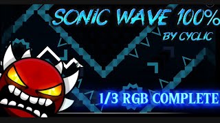 SONIC WAVE 100% - 1/3 RGB COMPLETE