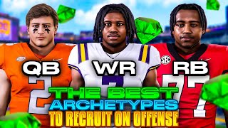 The Best Archetypes to Recruit in CFB 26 - They Level Up QUICK