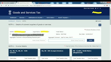 HOW TO FILE NIL RETURN OF GSTR 1