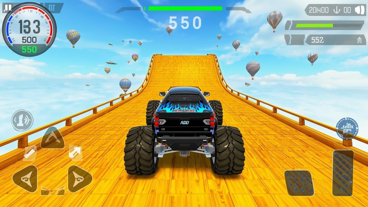 monster truck mega ramp impossible driver Gameplay 2026 | Level - 232 | 