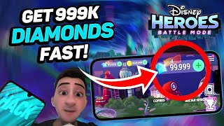 How to Get Unlimited DIAMONDS & GOLD in Disney Heroes 2022 (Android/iOS) screenshot 2