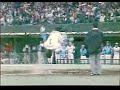 1990日本シリーズGAME3読売ジャイアンツ桑田真澄VS西武ライオンズ　西武球場　秋山幸二バック転弾　TBS石川アナ絶叫‼️興奮して年を間違える