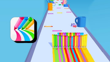 Pencil Rush 3D Max Level - All Levels Gameplay (iOS & Android) Walkthrough part 17