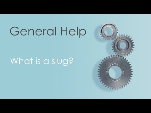 What Does Slug Mean In Web Design