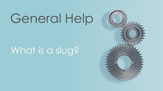 What is a slug?