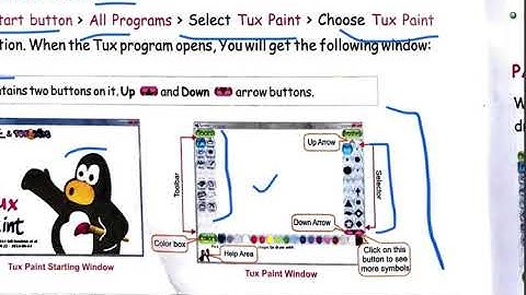 Computer class 2 chapter 6 TUX PAINT PART 1 cyberapps