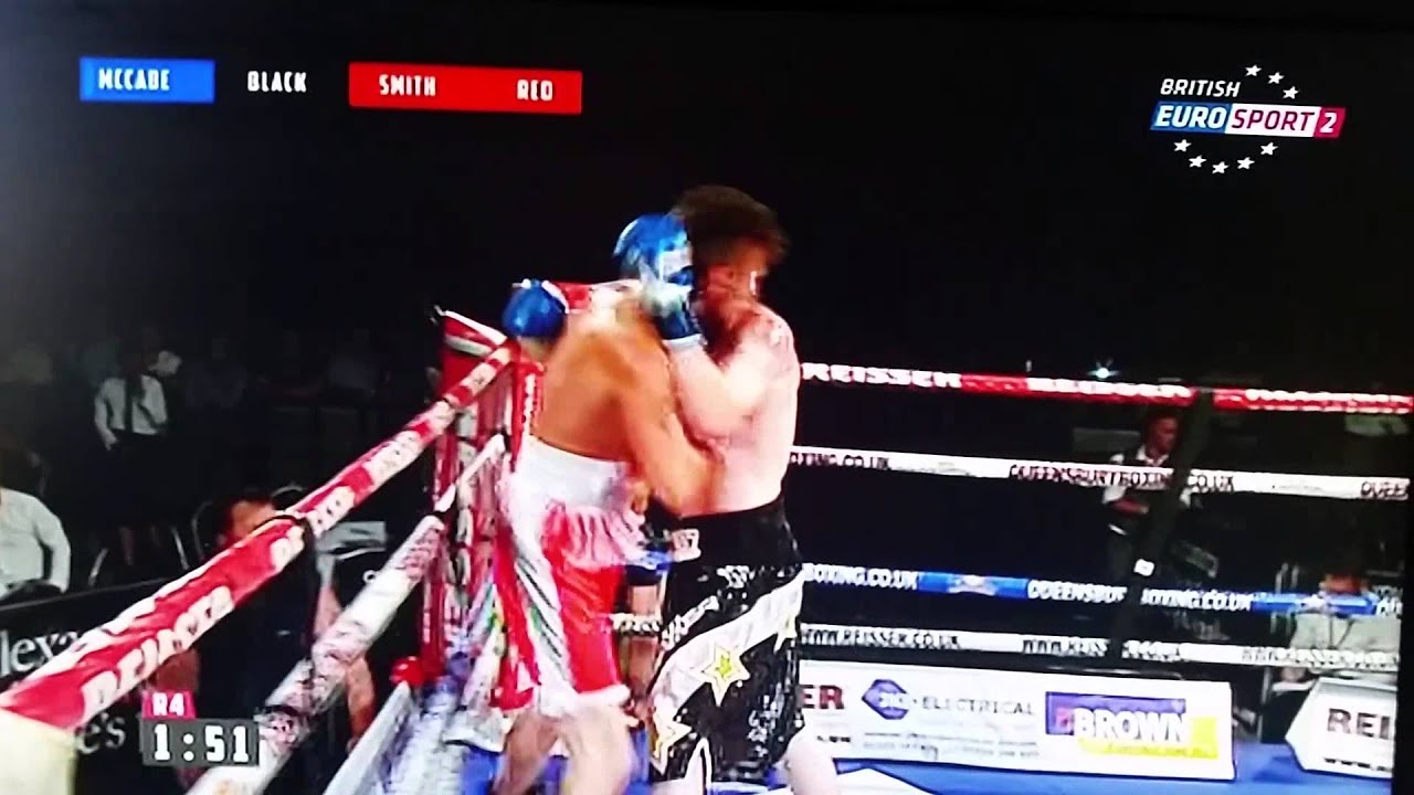 Chris McCabe Boxing Eurosport Title fight