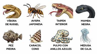Los Animales Más Venenosos Del Mundo Explicados en 10 Minutos