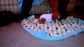 7 Weeks Old Trying To Crawl