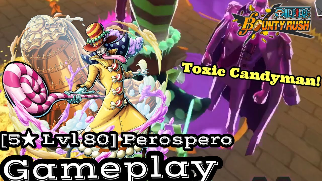 [Lvl 80] Perospero SS League Gameplay in One piece Bounty Rush Opbr