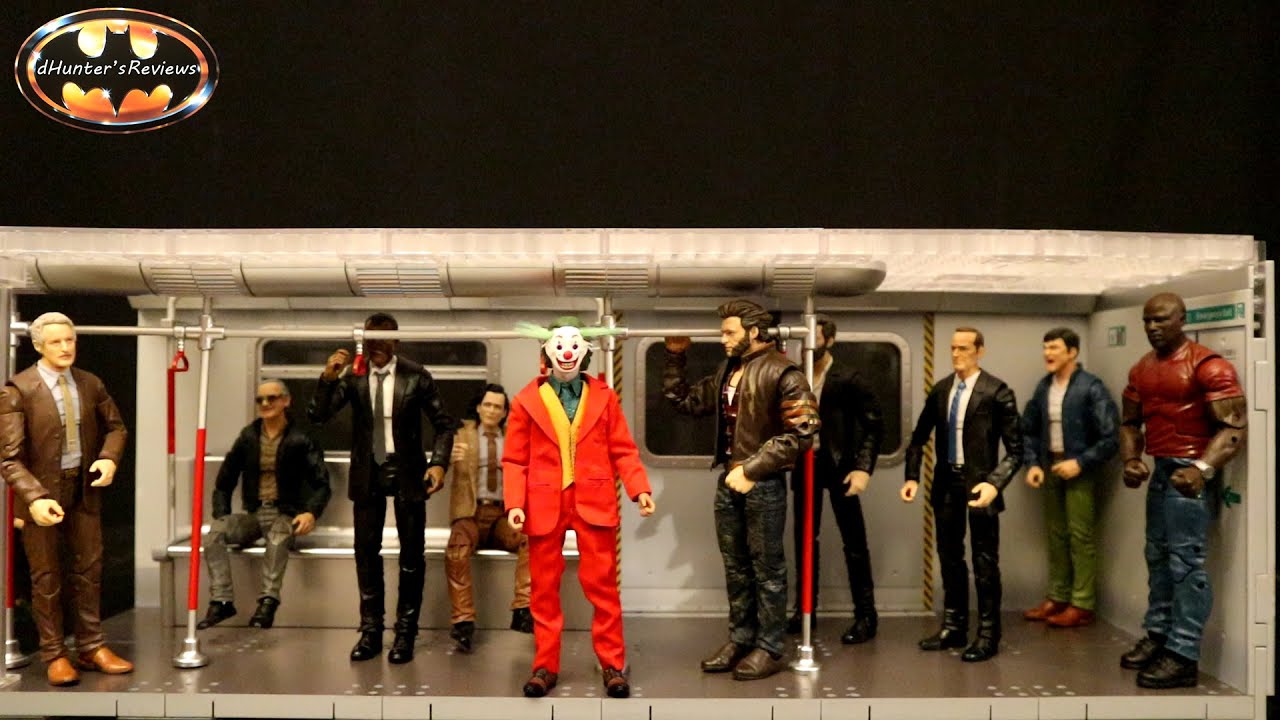 FEXT System Subway Train Action Figure Diorama 